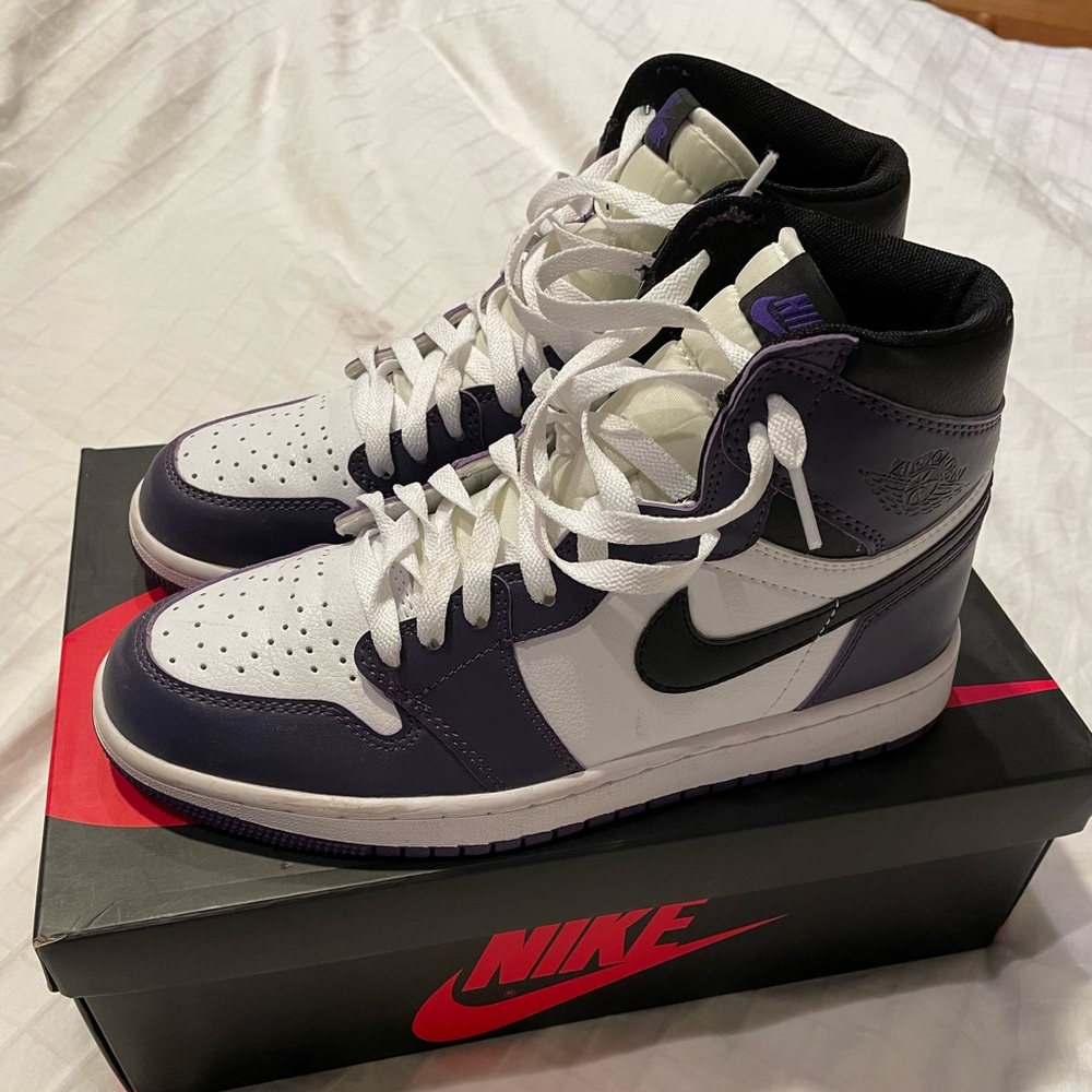 Jordan 1 court purple